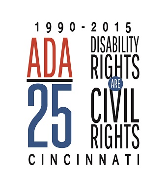 Cincinnati ADA Celebration Logo
