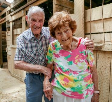 The Hagemeyer family receives services through the Warren County Elderly Services Program Hagemeyer